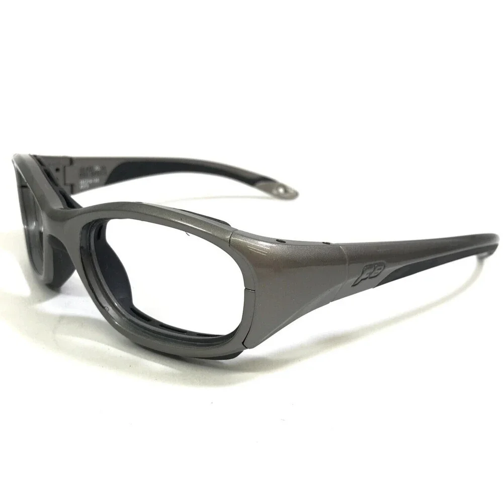 Rec Specs Athletic Goggles Frames SLAM XL #373 Black Polished Gray 55-19-135